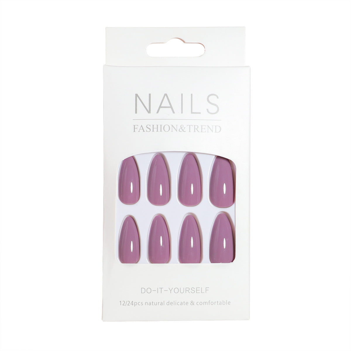 Premium DIY Mandel-förmiger Press-On Nagelset Brehn