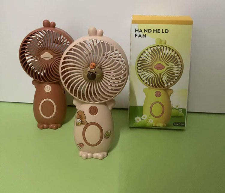 Unisex Tragbarer Handventilator im kreativen Tierdesign Brehn