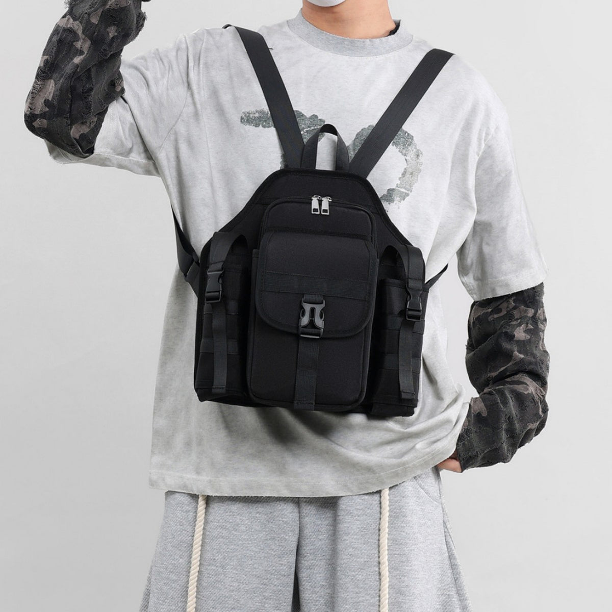 Mehrzweck-Outdoor-Schultertasche