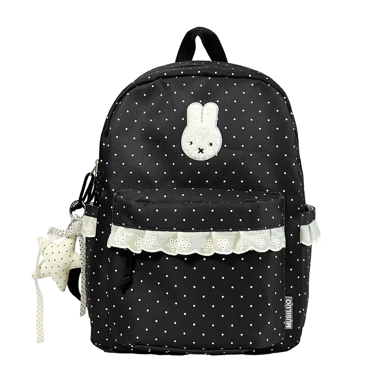 Charmanter gepunkteter Rucksack Brehn