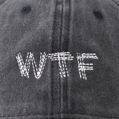 Damen Freizeit Destroyed Denim Baseballcap Brehn