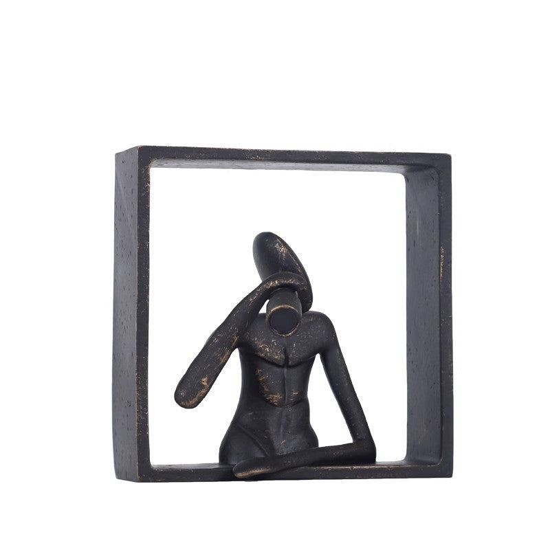 Abstrakte Figurative Kunstskulptur