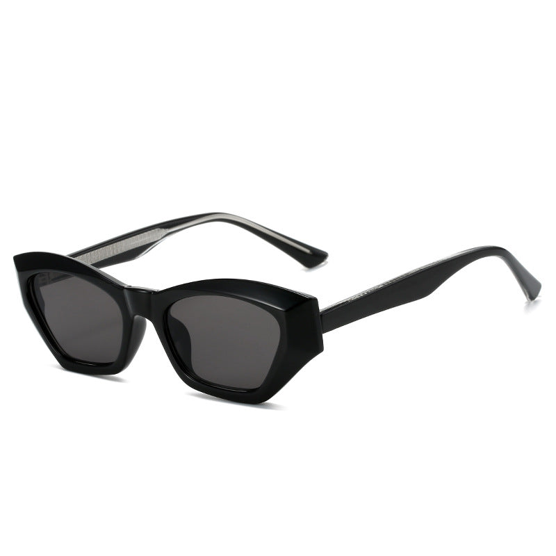 Damen Cat-Eye Sonnenbrille mit modernen transparenten Akzenten Brehn