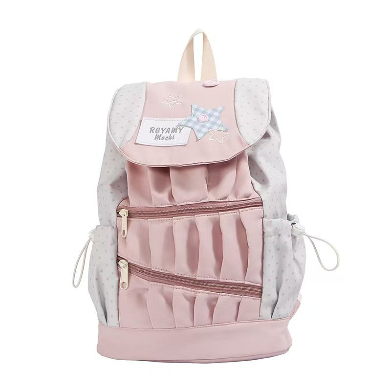 Stylische Gingham-musterte Rucksack Brehn