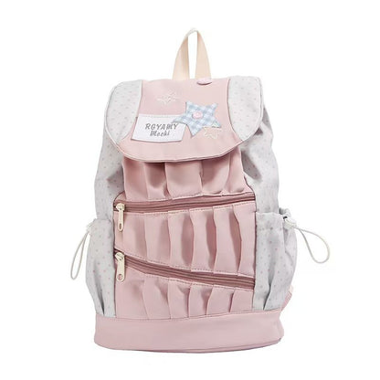 Stylische Gingham-musterte Rucksack Brehn