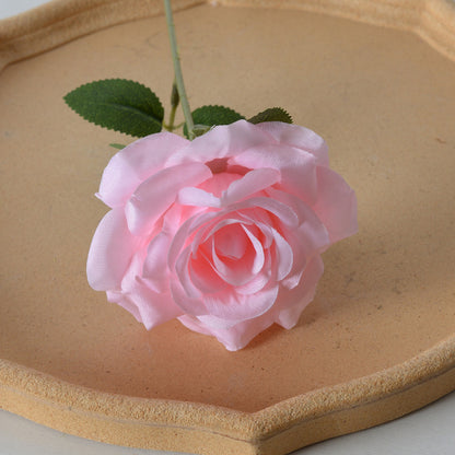 Elegantes Seiden schwarzes Rose Haaraccessoire