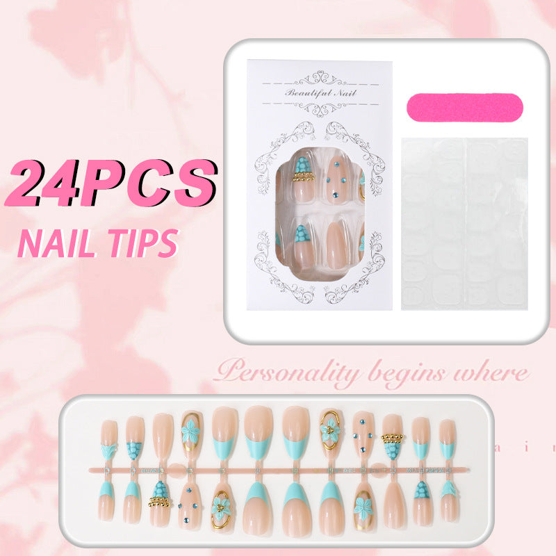 Premium Dekorativer Nageldesign Brehn