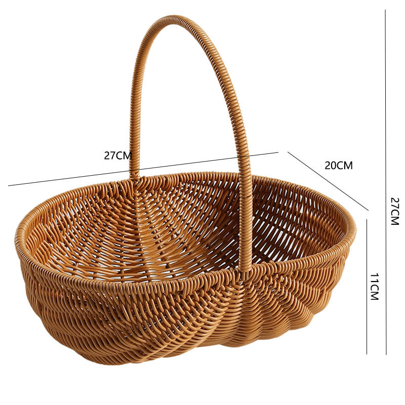 Handgewebter Artisan Marktkorb Brehn