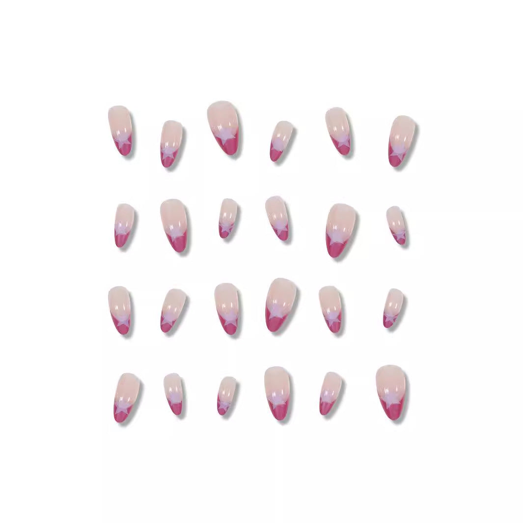 Star-Detail Stiletto Press-On Nails Brehn