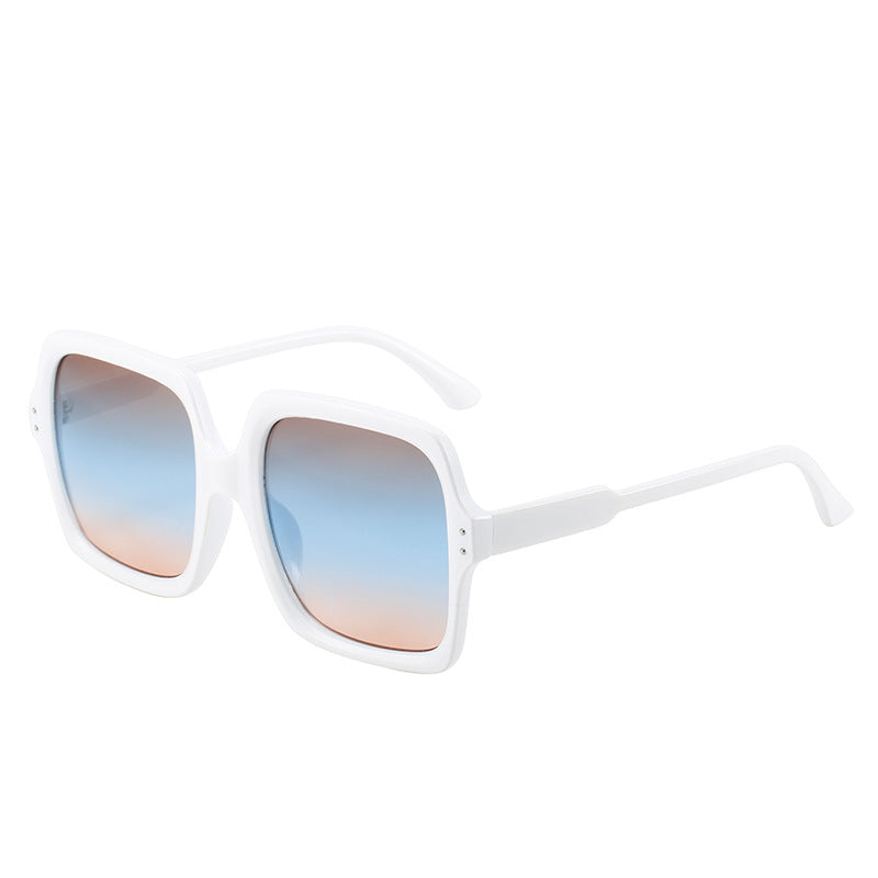 Damen quadratische modische Sonnenbrille mit polarisierten Gläsern Brehn
