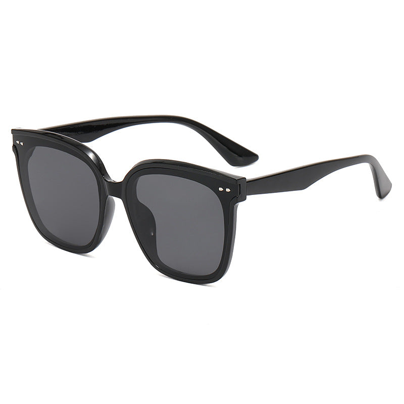 Damen quadratische Sonnenbrille mit verspiegeltem Farbverlauf Brehn