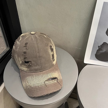 Herren distressed Denim Cap Brehn 1784188541