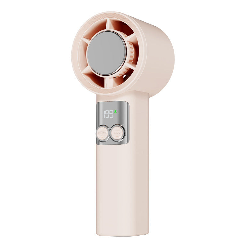 Damen Tragbarer Handheld-Luftkühler mit Temperaturanzeige Brehn