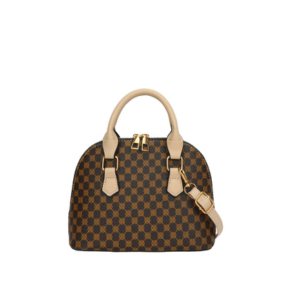 Strukturierte Designer-Handtasche