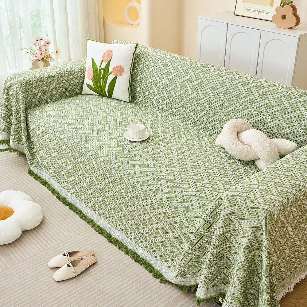 Stylische Gewebte Sofa-Wurfdecke