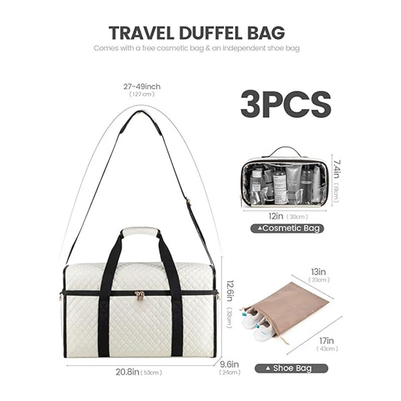 Vielseitige Reisetasche mit Integriertem Kosmetikfach Brehn