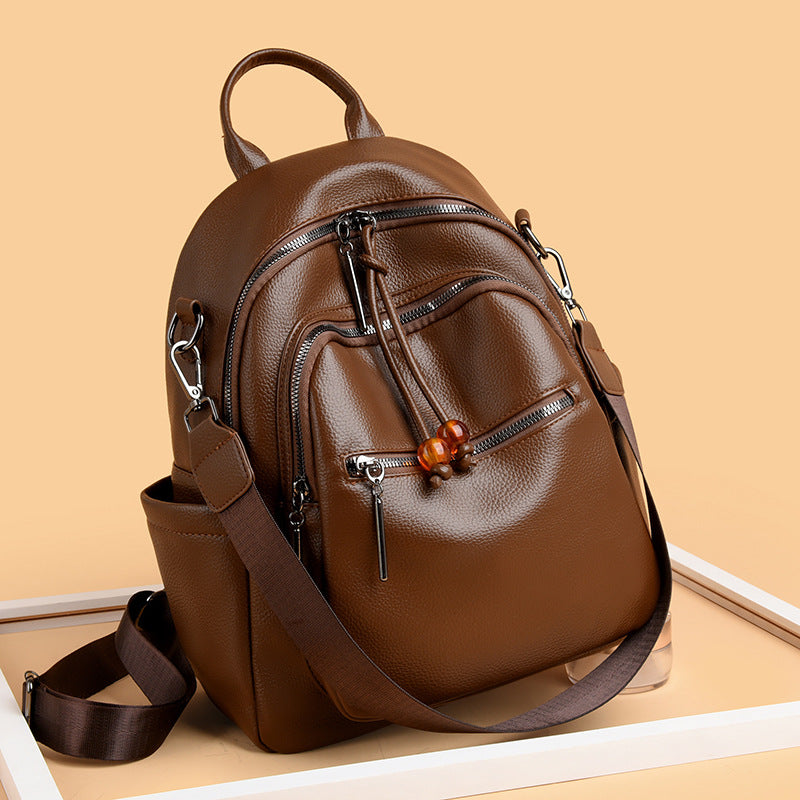 Premium Leder Reise Rucksack Brehn