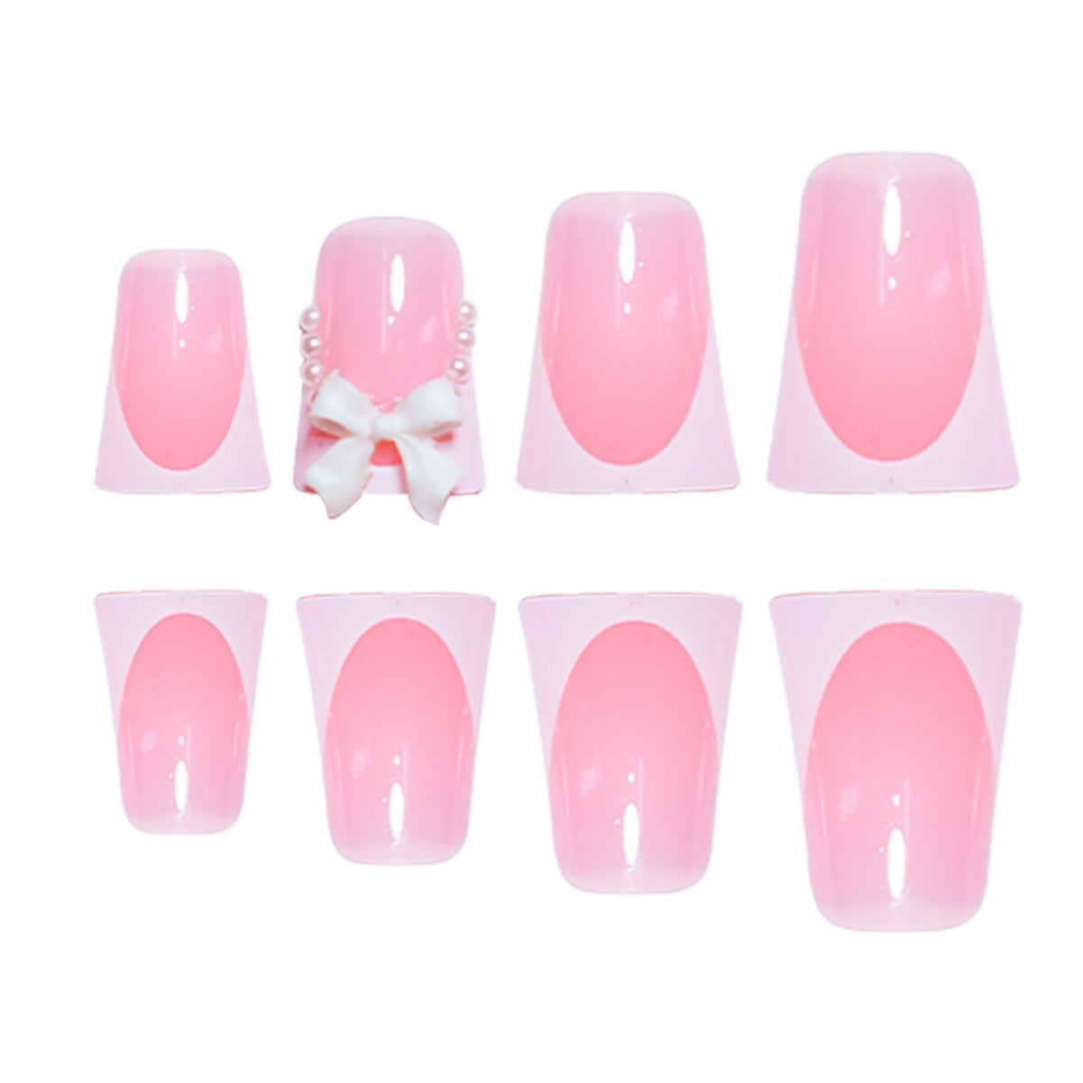 Designer Schleifen-verzierte Nagelkunstverlängerungen Brehn