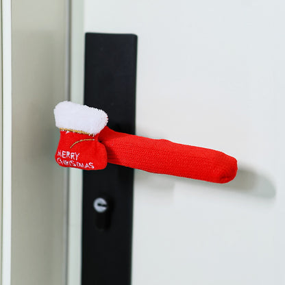 Türgriffschmuck mit Weihnachtsmann Brehn