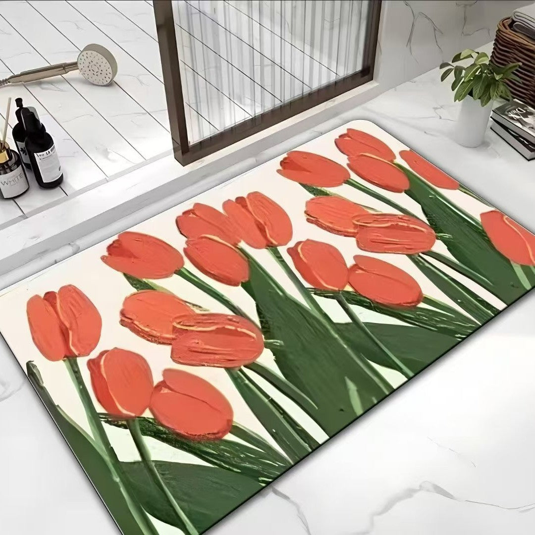 Dekorativer Floraler Küchenmatte Brehn