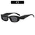 Zeitgenössische Winkelförmige Sonnenbrille