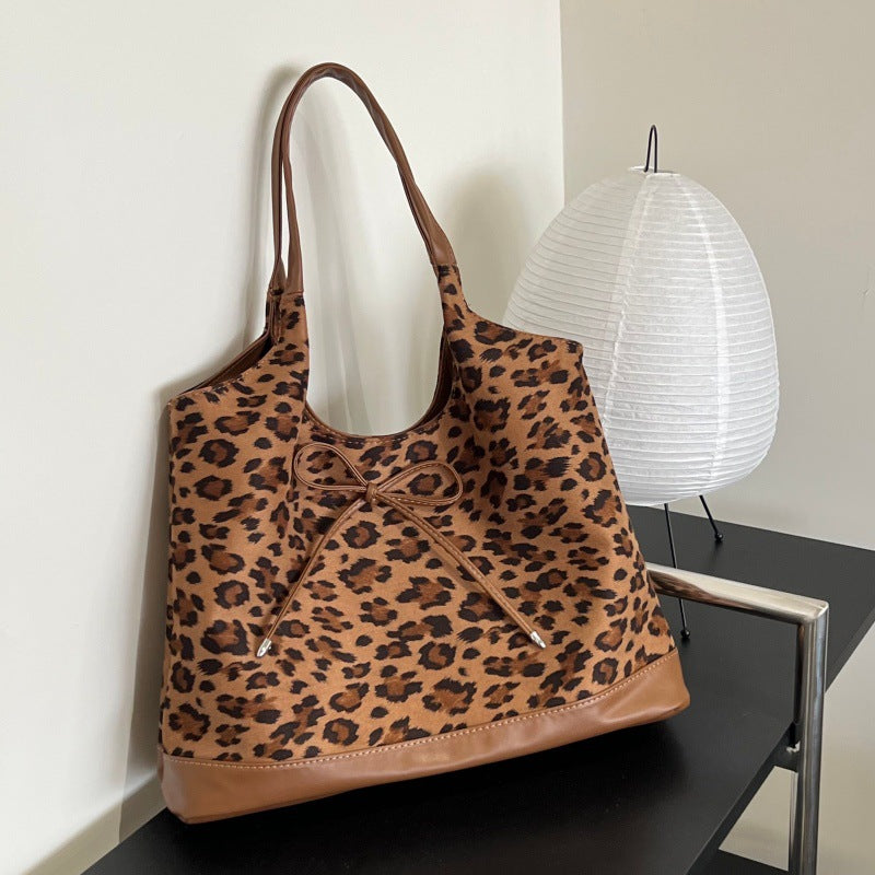 Leopardenmuster Freizeit Tragetasche Brehn