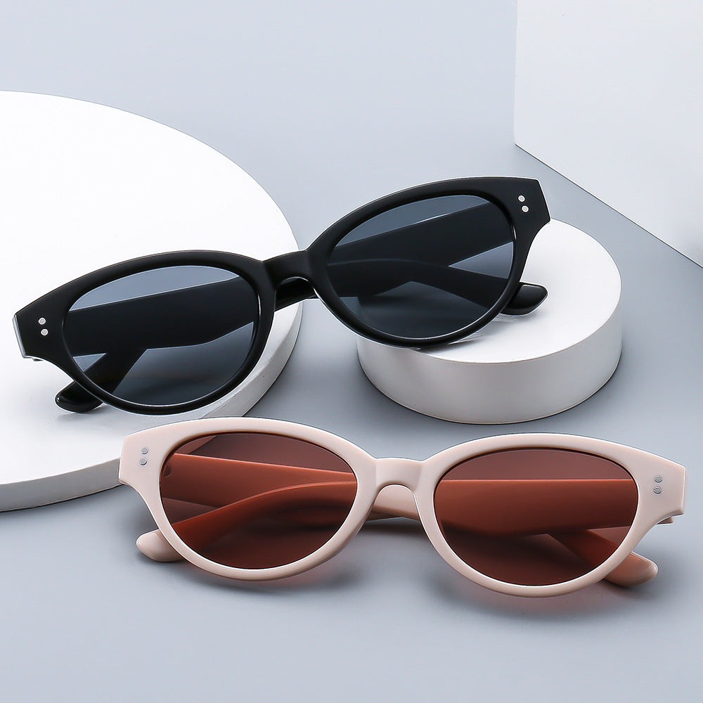 Retro-inspirierte luxuriöse Katzenaugen-Sonnenbrille Brehn