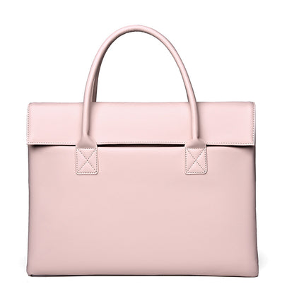 Elegante strukturiert Leder Bürotasche Brehn