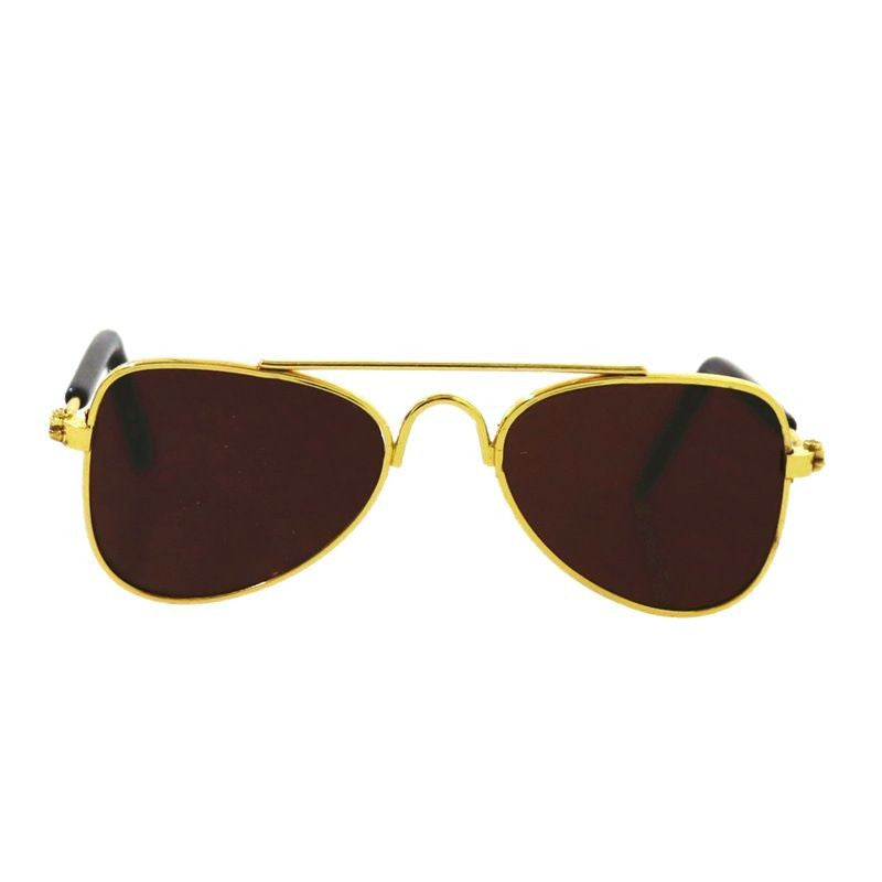 Aviator Stil Brehn Sonnenbrille