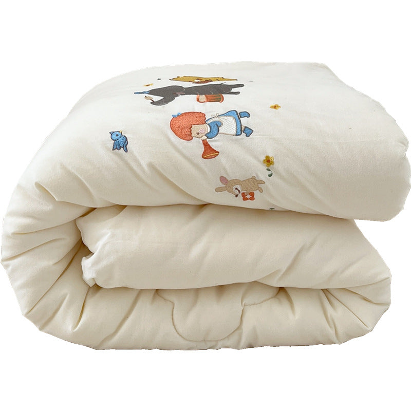 Unisex Kuscheldecke mit einem fröhlichen Tiermotiv Brehn
