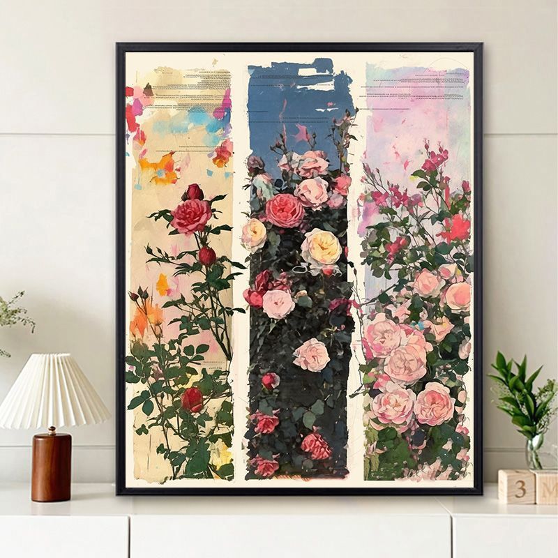 Vintage Floral Wandkunst Brehn