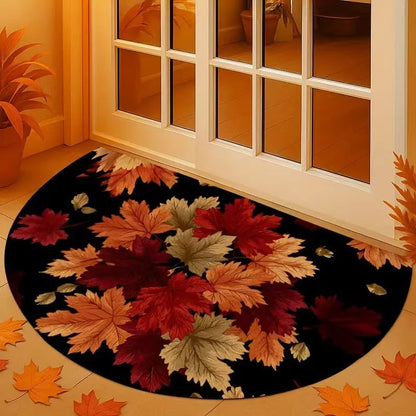 Blumenmuster Willkommensmatte Brehn
