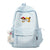 Verspielter Charakter Bestickter Rucksack