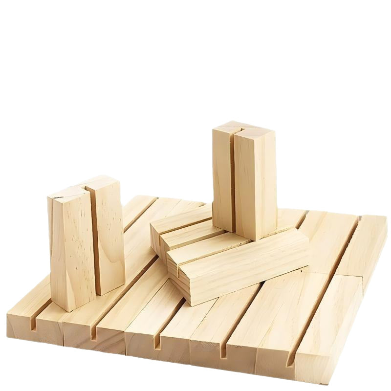 Dekorative Holzblockfigur Brehn