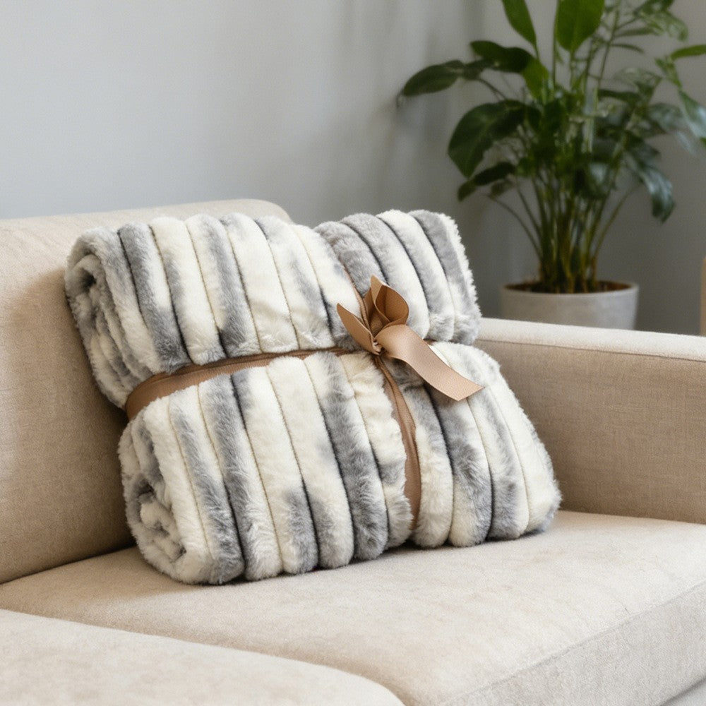 Damen Luxus-Kuscheldecke mit strukturierter Oberfläche Brehn