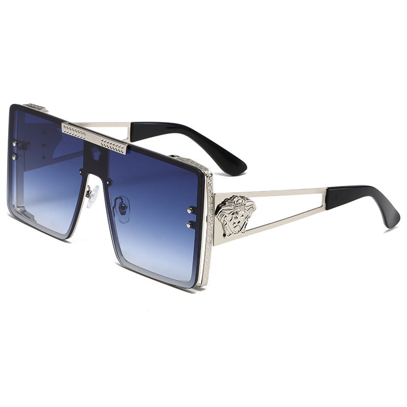 Damen oversized Luxus-Sonnenbrille mit filigranem Designelement Brehn