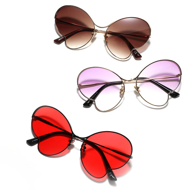 Damen extravagant designte Schmetterlingsbrille Brehn