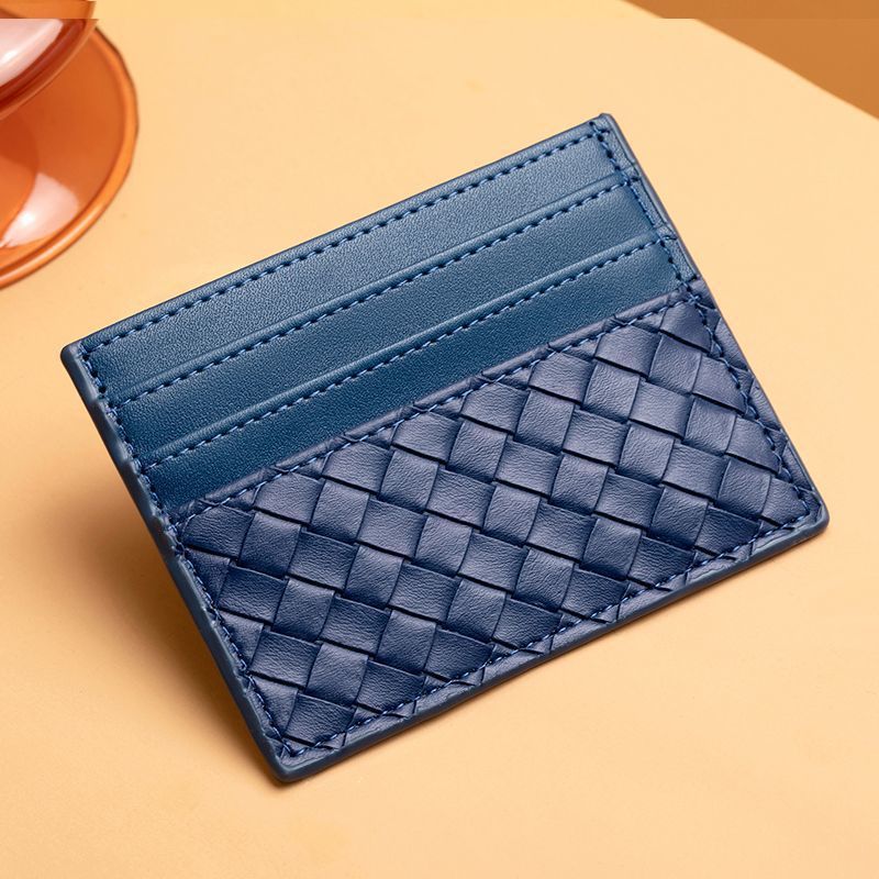 Woven Leather Cardholder Brehn