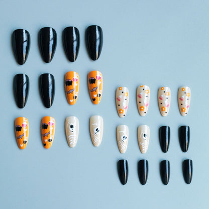 Künstlerisches Halloween-Themen Nagelkunstset