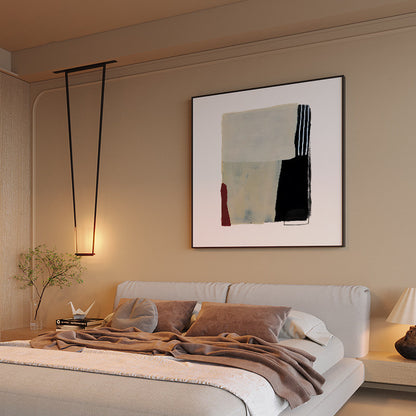 Moderne geometrische Leinwandwandkunst