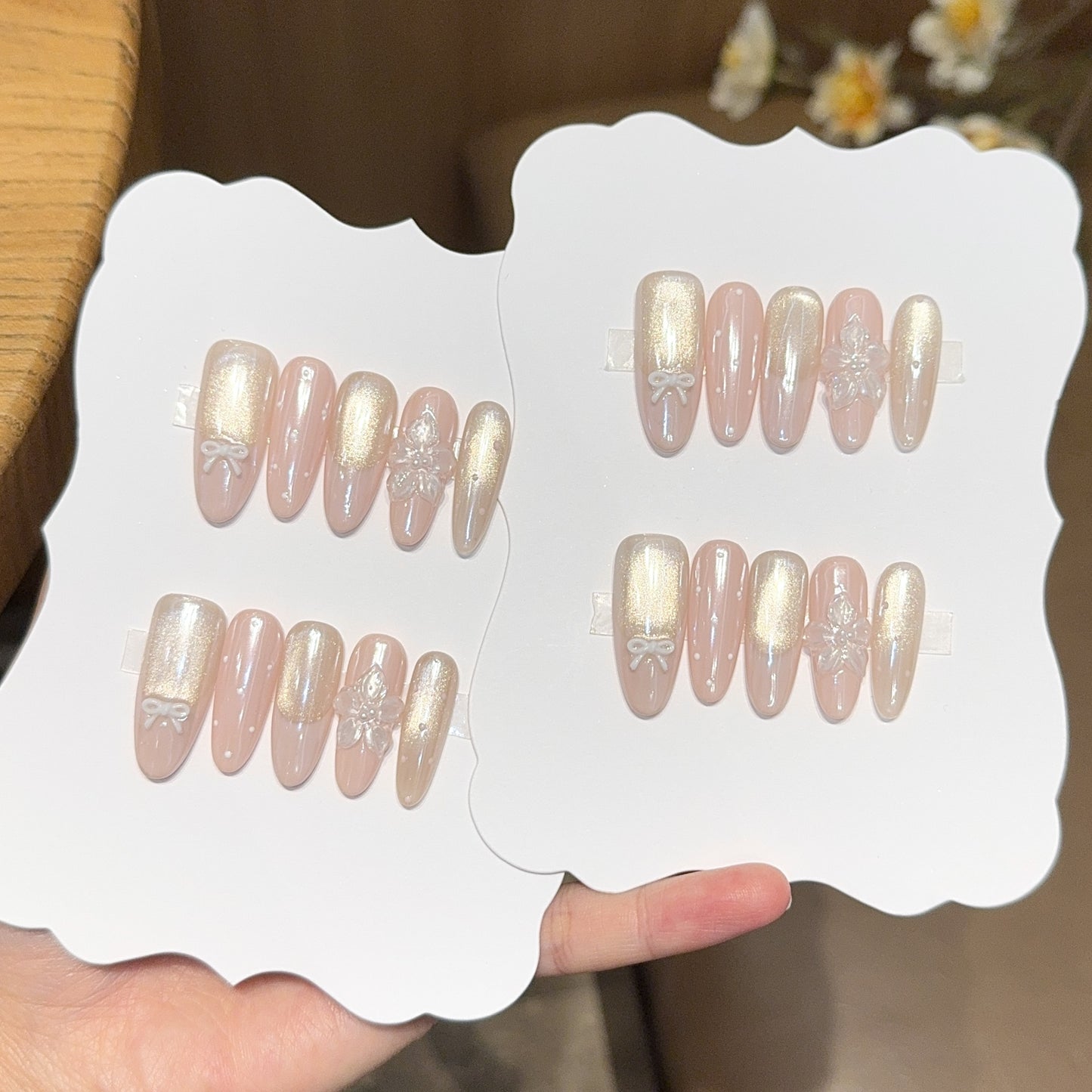 Glamouröse Hochglanz Kunstnägel Brehn