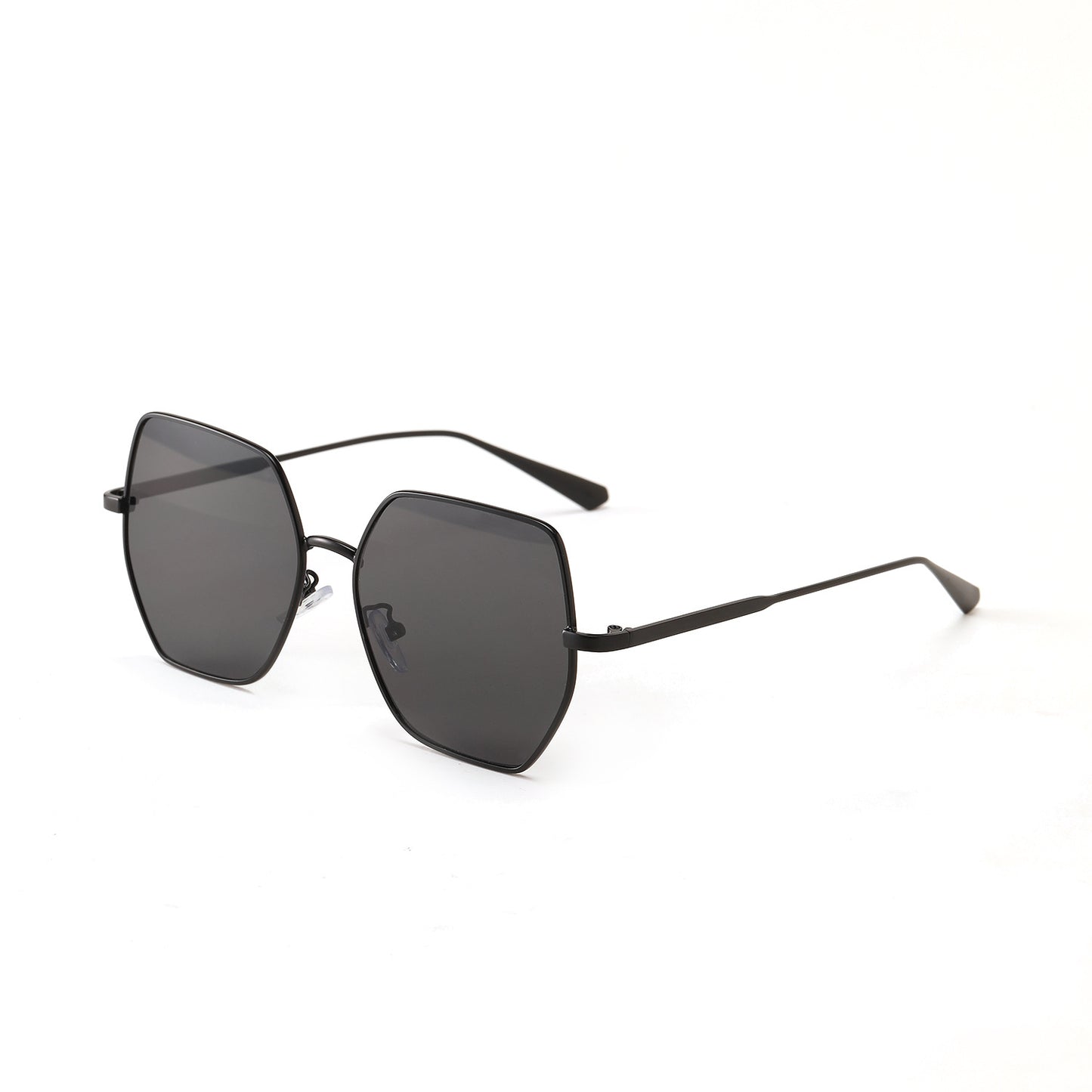 Damen modische hexagonale Sonnenbrille mit UV-Schutz Brehn