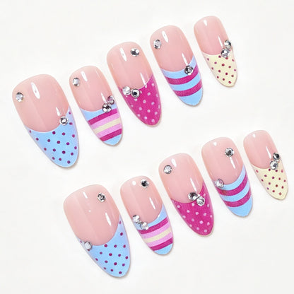 Dekorative Stiletto Nagelkunst Tipps Brehn