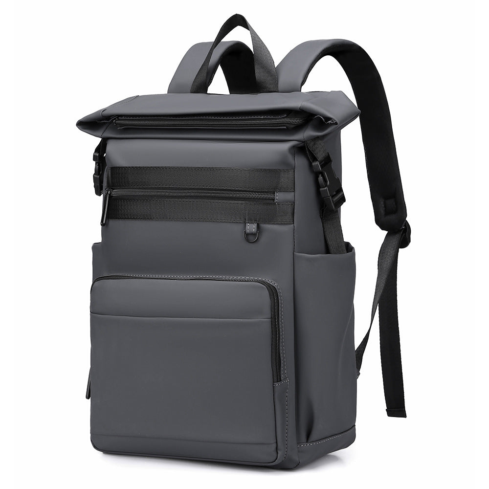 Roll-Top wasserdichte Laptop-Rucksack Brehn