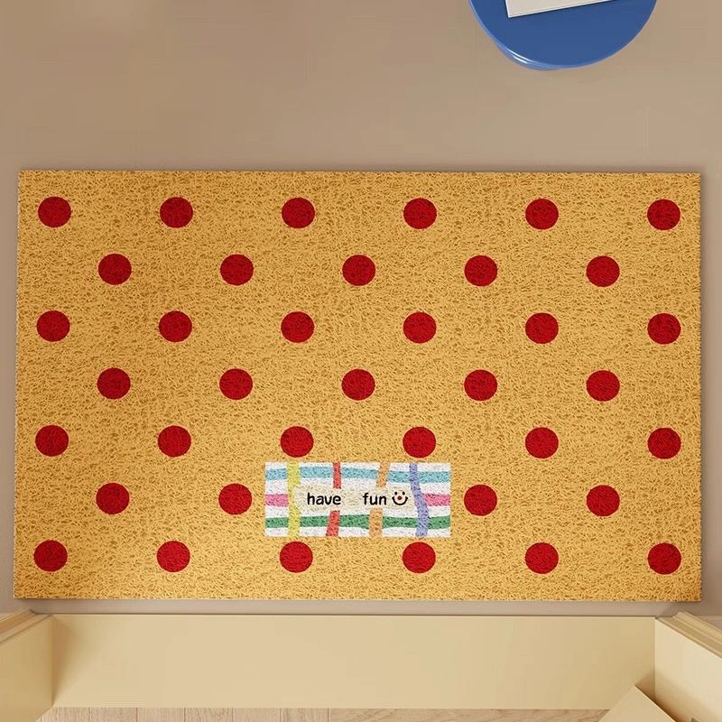 Bunte Punkte Fußmatte Brehn