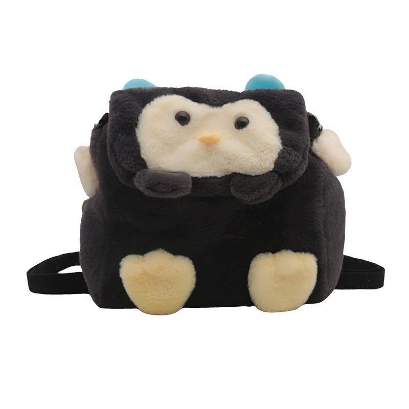 Plüsch Rucksack mit Niedlichem Pinguin-Design Brehn