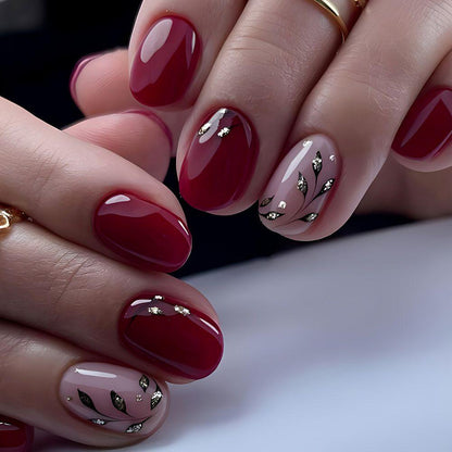 Elegante dekorative Nagelkunst Brehn