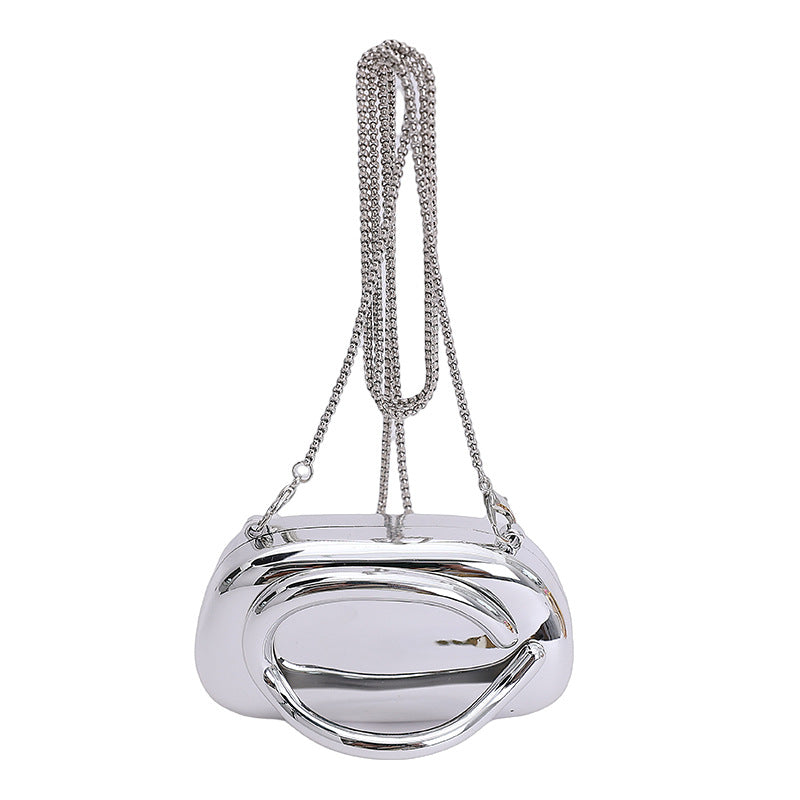 Chic Metallische Abend Clutch Brehn