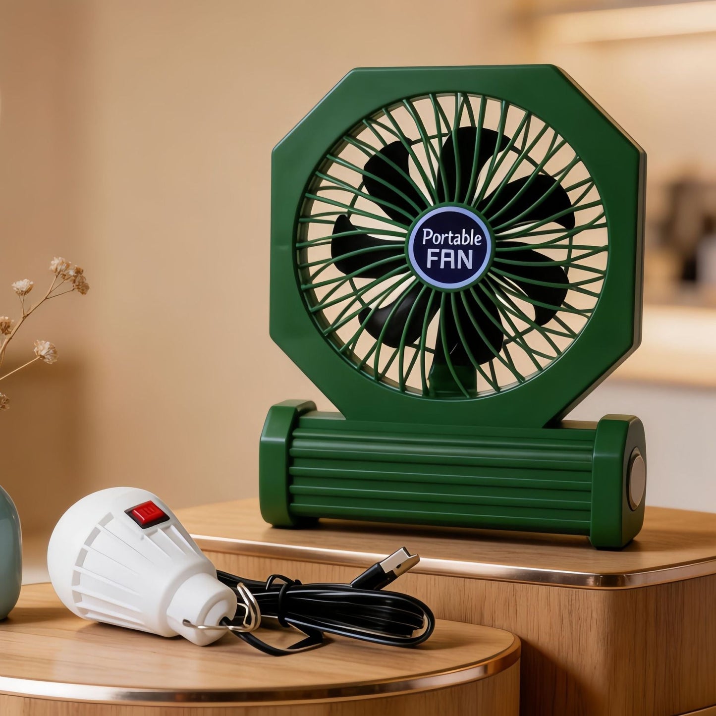 Frauen tragbarer Tischventilator mit USB-Verbindung Brehn