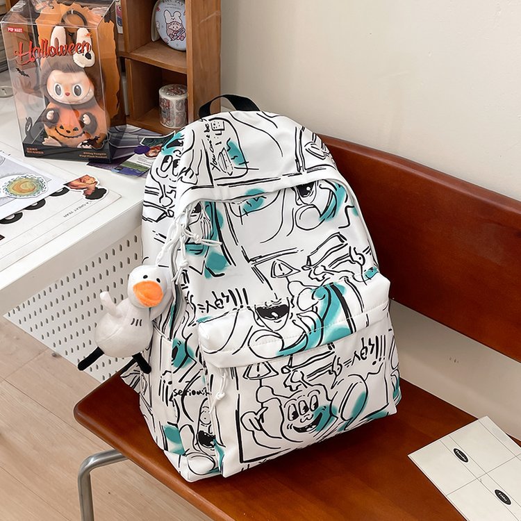 Rucksack Im Modernen Comic-Design Brehn